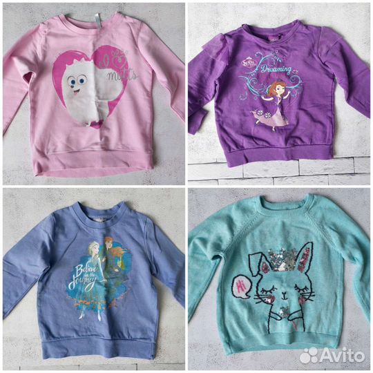 Детские вещи на девочку пакетом бу
