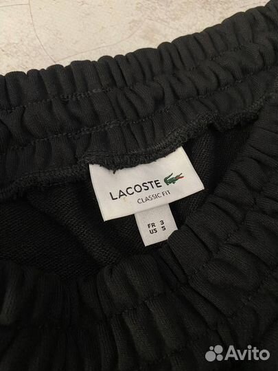 Спортивные брюки Lacoste трикотажные люкс