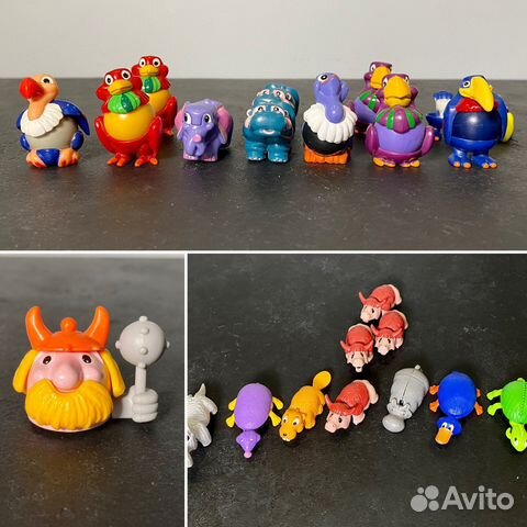 Игрушки из киндера 90х