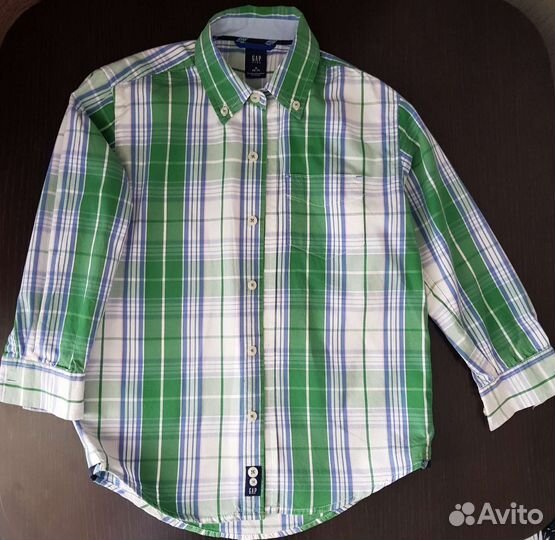 Рубашка GAP на мальчика 6-7 лет