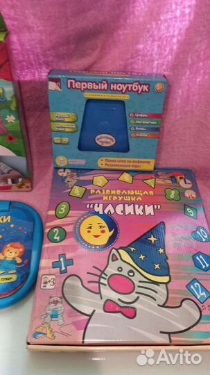 Фирменные развивающие игрушки,планшет,касса