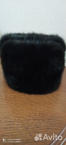 Норковая шапка мужская новая