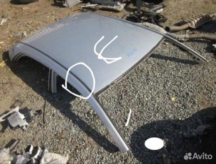 Модинг крыши тойота Камри 50 55 правый левый