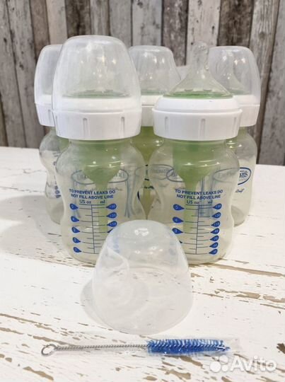 Бутылочки Dr browns 150 мл США антиколиковые