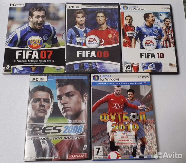 Компьютерные игры (25шт)