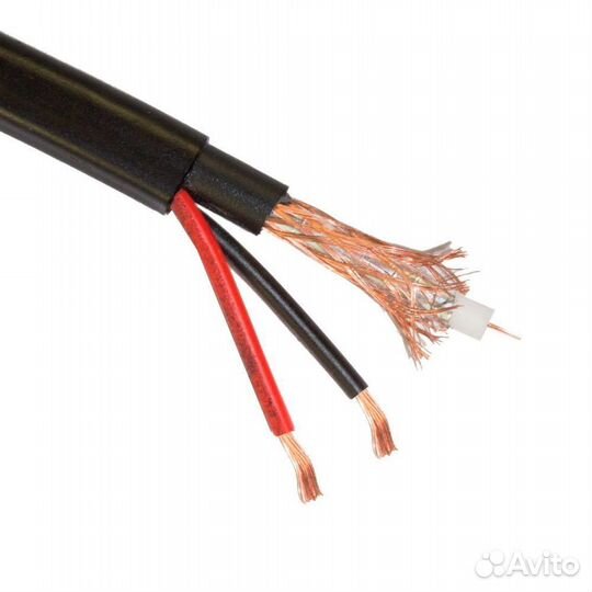 Квк -п-2*0,5 кабель для видеонаблюдения
