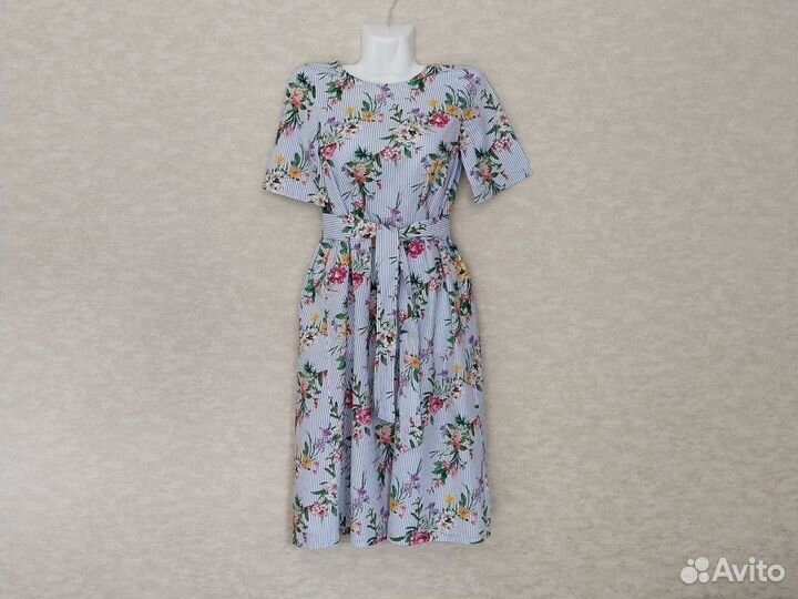 Летнее платье для девочки-подростка (р. 158-164)