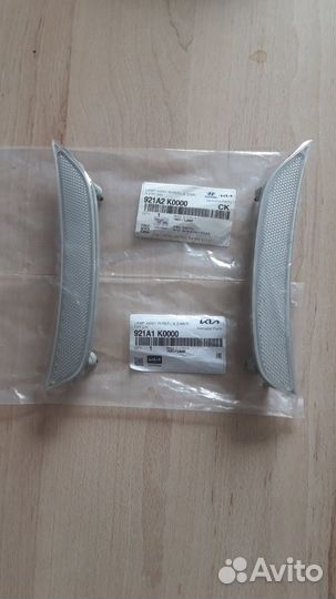 Катафот переднего бампера KIA soul 3 SK3 с 2018