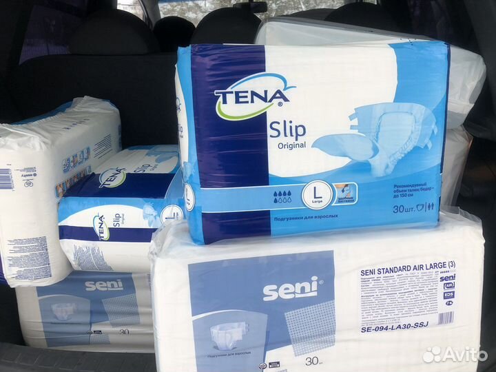 Памперсы L для взрослых