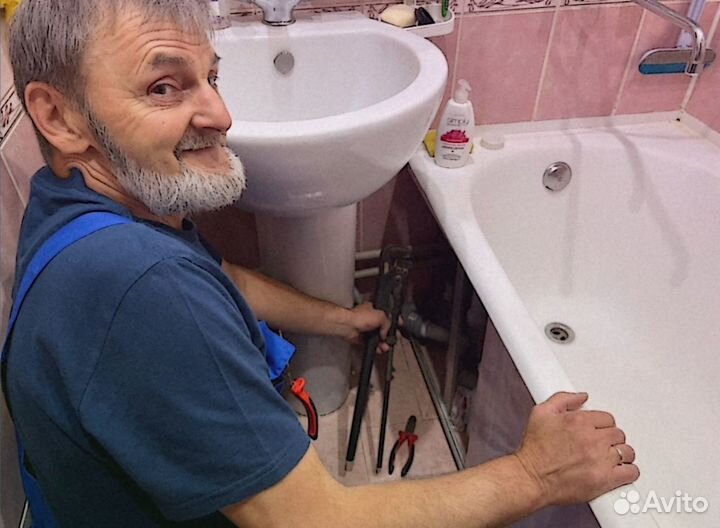 Услуги Сантехника Водопроводчик Устранение засоров