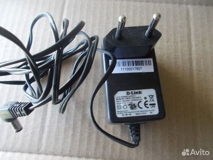 Адаптеры питания 3 5 7.5 9 10 12 16 19 21 24 48 V