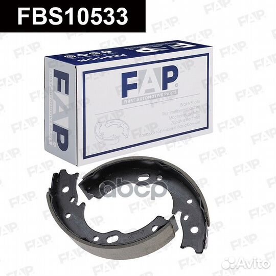 Тормозные колодки барабанные FBS10533 FAP