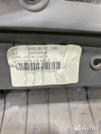 Дверные карты Kia Rio хэтчбэк 1.4 G4EE 2011