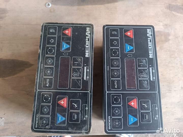 Блок управления климатом неоплан