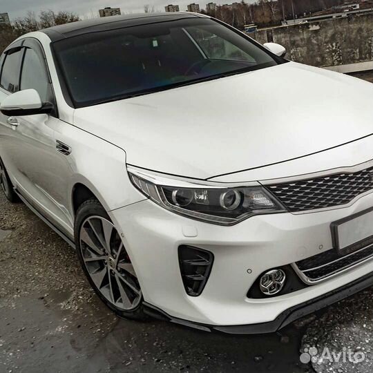 Накладки на фары/ресницы для Kia Optima 2015-2020