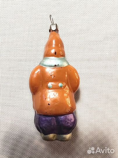 Ёлочная игрушка СССР мальчик гимназист