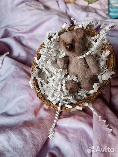 Мишка тедди ручной работы