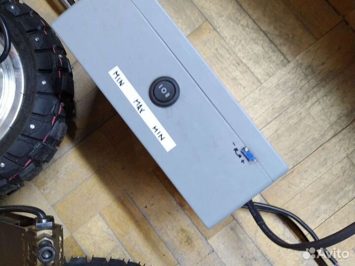 Комплект для постройки электроснегоката или трайка