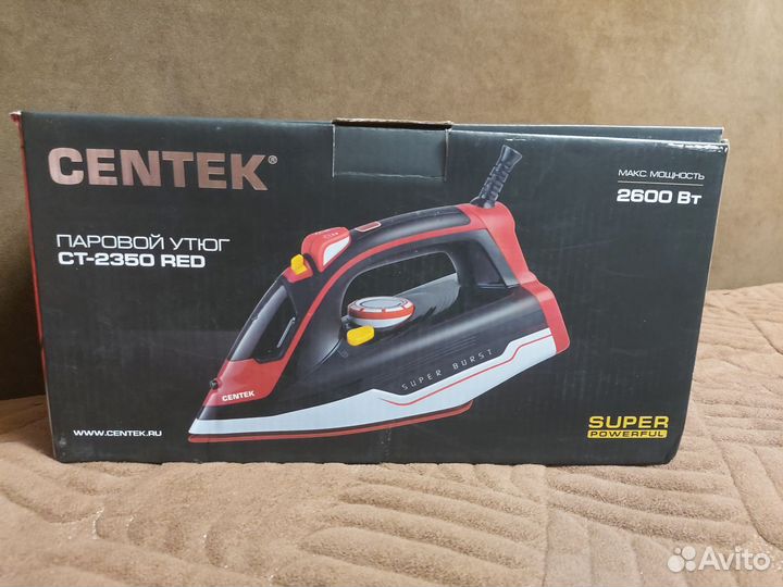 Новый Утюг centek 2600Watt