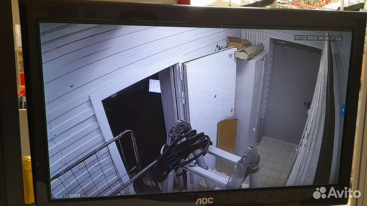 Установка камер видеонаблюдения