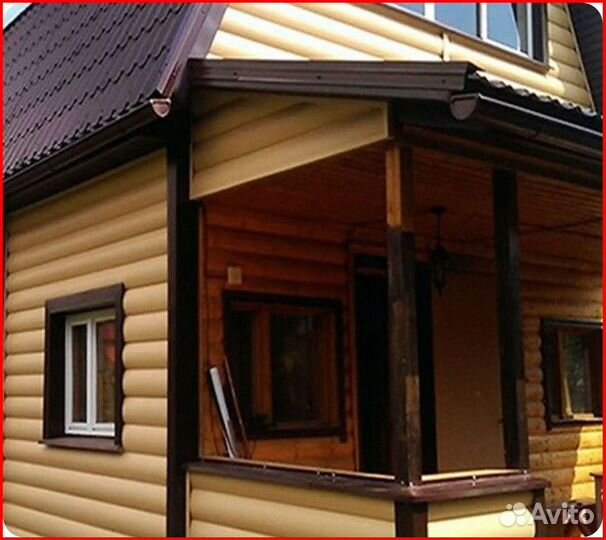 Сайдинг металлический (Строганный одноволновый вен