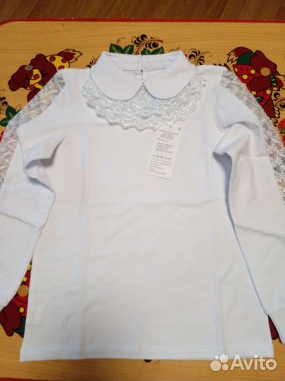 Блузка школьная