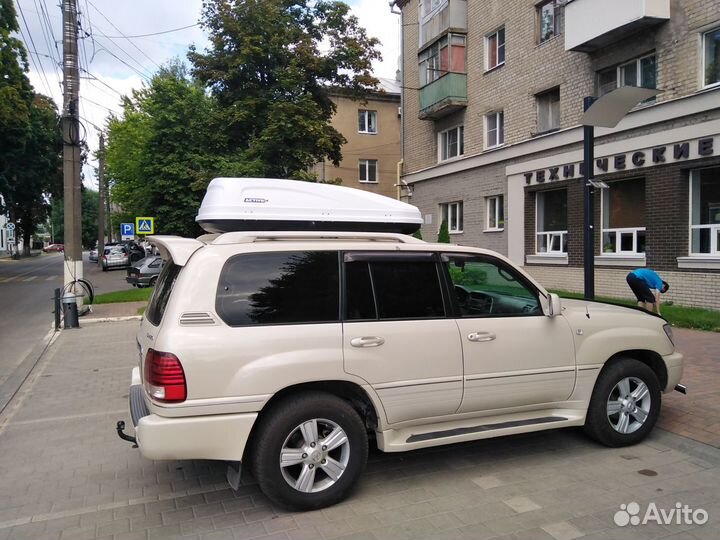 Бокс Active M 450 белый 2-х сторонний на Lexus