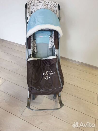 Коляска санки