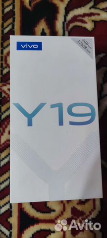 Vivo Y19 коробка
