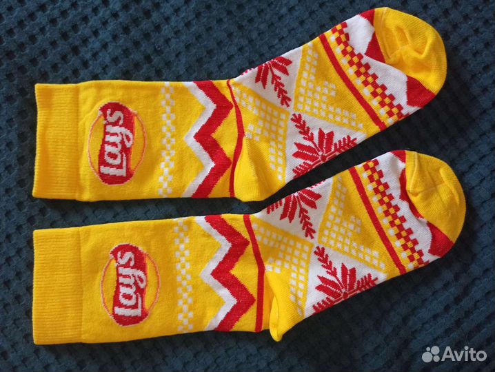 Носки Lay's унисекс новогодняя серия новые