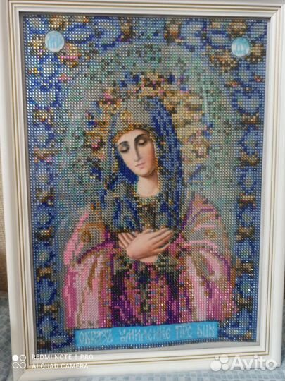 Алмазная мозаика, готовая картина