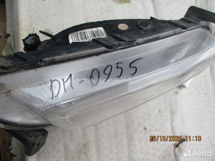 Фара противотуманная левая Хундай Солярис solaris