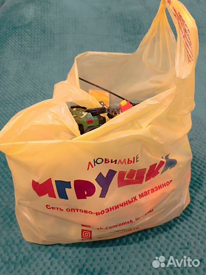 Игрушки пакетом для мальчика