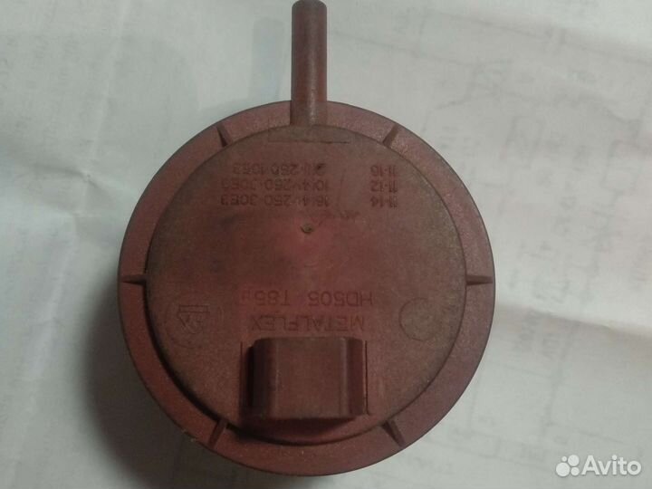 Пресостат metalflex HD505