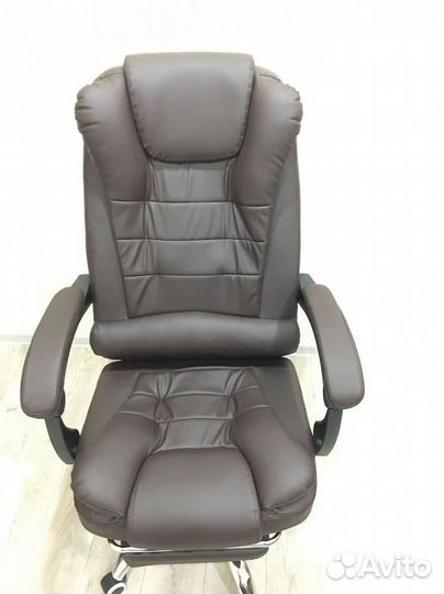 Компьютерное игровое кресло геймерское с массажем