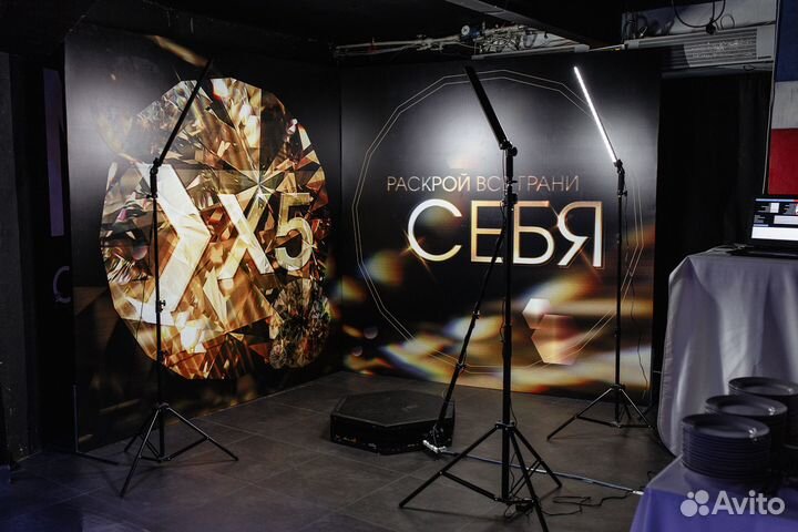 Селфи 360 Буллет тайм LED-калейдоскоп Фотомозаика