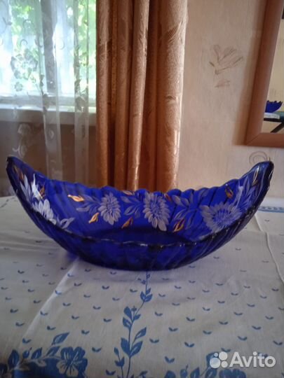 Гусь хрустальный посуда