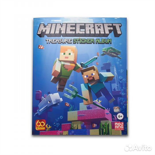 Наклейки Minecraft (майнкрафт), Panini