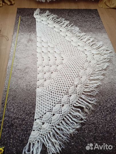 Платок шаль шерсть