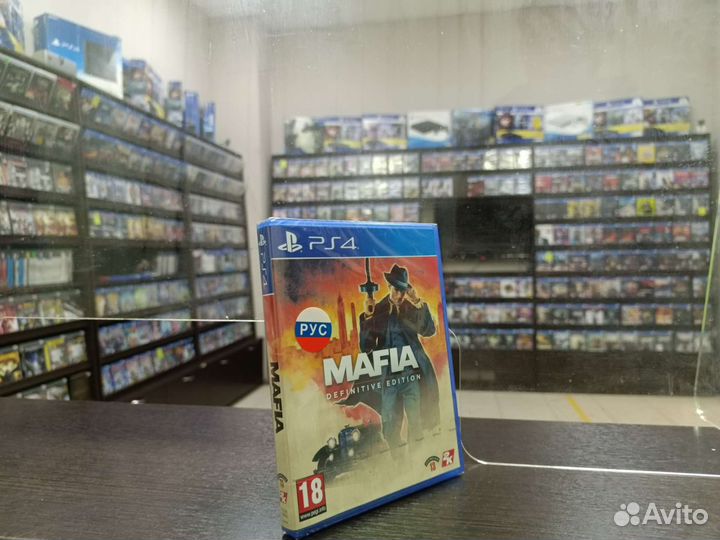 Mafia Definitive Edition Ps4 новый в плёнке