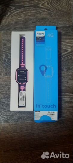 Смарт-часы детские Philips kids wrist phone w6610