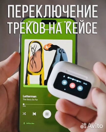 Airpods pro 2 premium с экраном