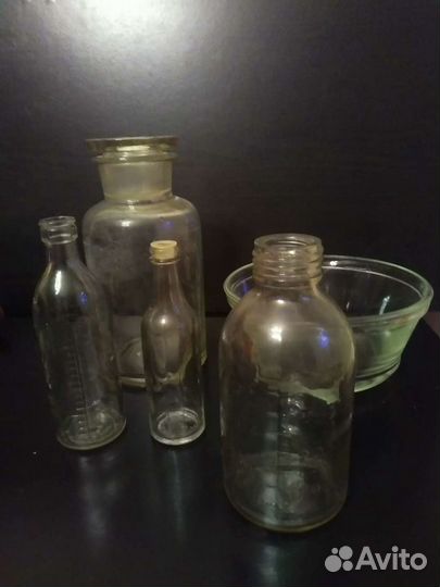Винтажные ёмкости стекло