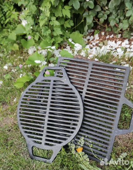 Чугунная решетка гриль