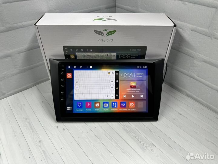 Магнитола андроид GrayBird Volkswagen Golf 6 6Gb