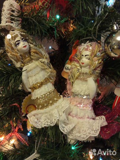 Новогодние игрушки ручной работы