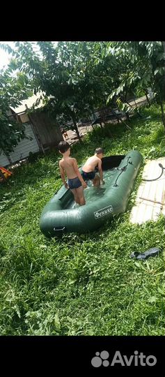 Надувная лодка пвх бу