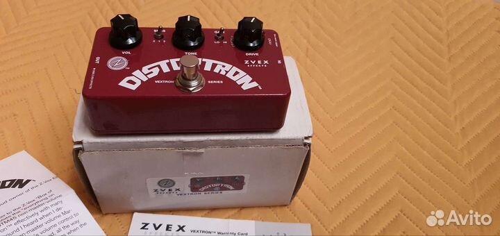 Гитарная педаль Zvex Effects Distortron
