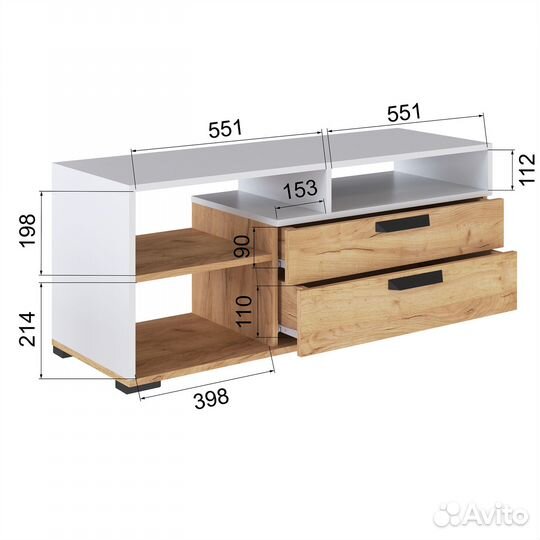 Тумба тв твм-7 Микон