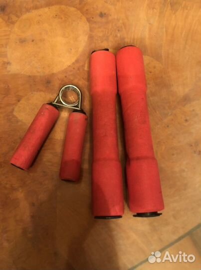 Гантели и эспандер